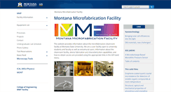 Desktop Screenshot of mmf.montana.edu