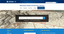 Desktop Screenshot of mobile.lib.montana.edu