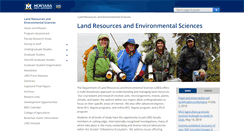 Desktop Screenshot of landresources.montana.edu