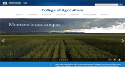 Desktop Screenshot of ag.montana.edu