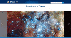 Desktop Screenshot of physics.montana.edu