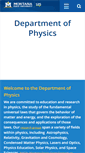 Mobile Screenshot of physics.montana.edu