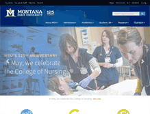 Tablet Screenshot of cnhp.montana.edu