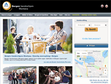Tablet Screenshot of montana.no