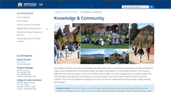 Desktop Screenshot of cls101.montana.edu