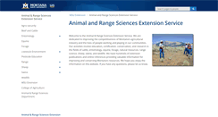 Desktop Screenshot of animalrangeextension.montana.edu