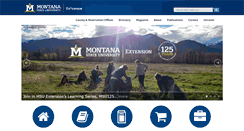 Desktop Screenshot of extn.msu.montana.edu