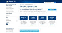 Desktop Screenshot of diagnostics.montana.edu