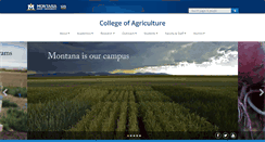 Desktop Screenshot of ag.msu.montana.edu